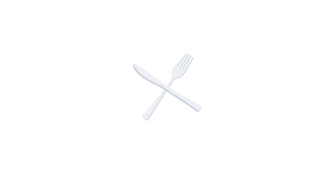 Cutlery knife fork spoon dining
