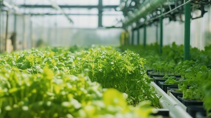 greenhouse with plants