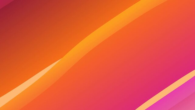 Seamless loop of a dynamic abstract background featuring fluid movement and vibrant color transitions between orange, red, and pink hues. Ideal for modern digital design, presentations, and others