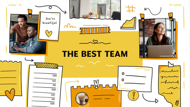 Planning Notes Template &mdash; a simple animated design for productivity, organization, and workflow projects.