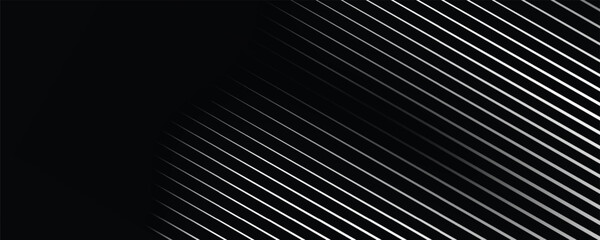 Comic-style black radial lines, Straight Vertical Lines, isolated on a white background. modern.