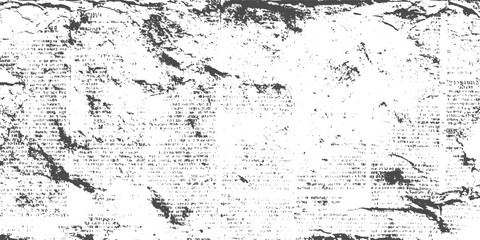 Fototapeta premium Vintage Grunge Paper Background Featuring Worn Text, Dark Ink Smudges and Aged Distressed Surface.