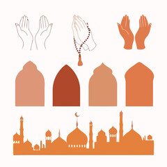 A collection of Islamic icon