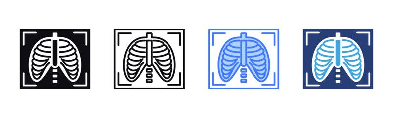 X-Ray icon sheet multiple style collection