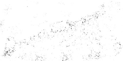 Fototapeta premium Abstract Black Ink Splatters and Scratch Marks on White Background.