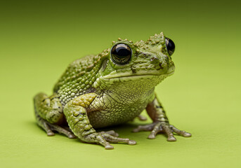 Fototapeta premium Green frog close up