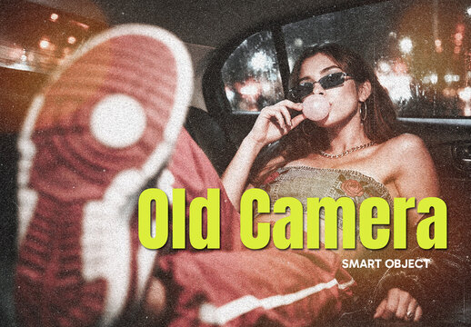 Old Camera Photo Effect