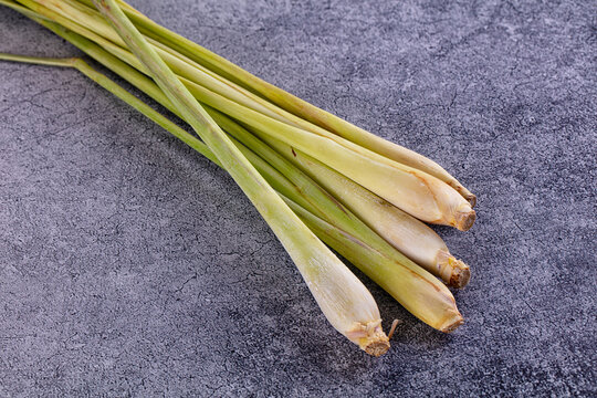 Fresh freen lemongrass aroma heap