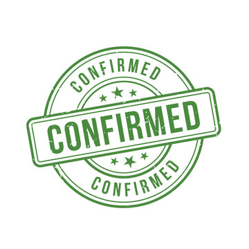 Confirmed Stamp, Confirmed Grunge Round Sign