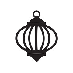 Fototapeta premium vector illustration of a lantern