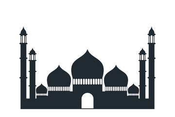 Eid adha and fitr arabic logo, collection set package design eid al fit, eid mubarak