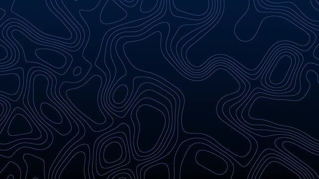 Abstract dark blue topographic map lines create a unique and trendy background. Perfect for modern designs, websites, and digital projects.