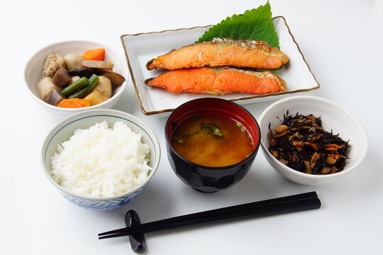 鮭朝食イメージ