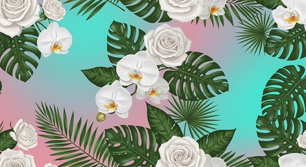 Tropical Bloom Rhapsody