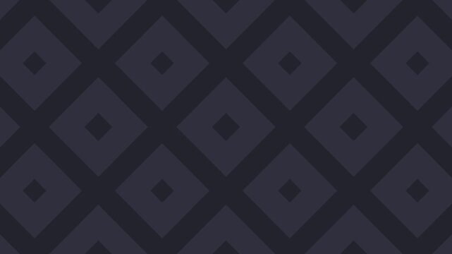 Dark Geometric Pattern Seamless Loop Abstract Background Diamond Shapes Minimalist Design Dark