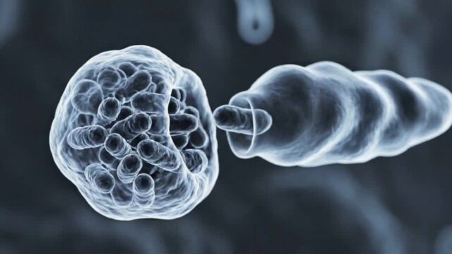 White Blood Cell Phagocytosis in Ultra Slow Motion