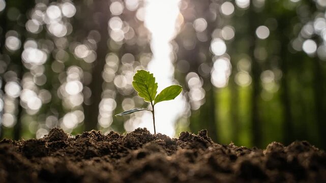 croissance de petits bourgeons