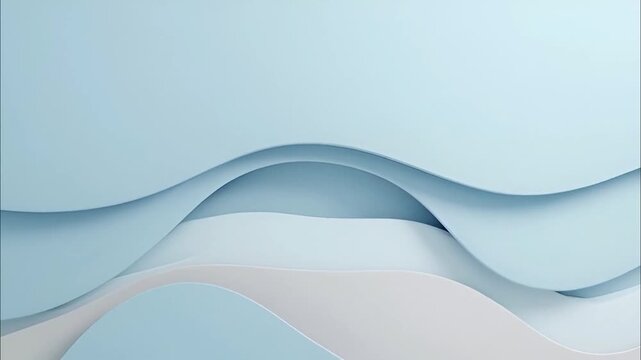 abstract blue wave background