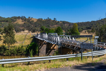 Summer's fields in the Upper Lachlan Shire countryside