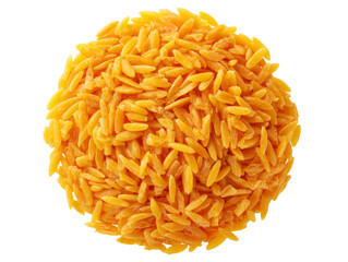 Fototapeta premium An appetizing image of orzo pasta grains Isolated Transparent Background, PNG