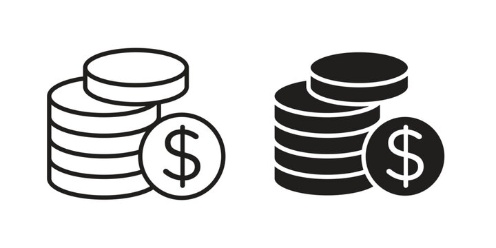 Money icon vector design. Vector elements for infographic web