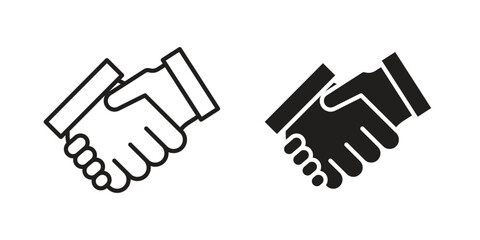 Obraz premium Partnership icon vector design. Vector elements for infographic web