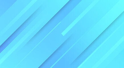 Dynamic blue gradient illustration featuring abstract shapes and diagonal lines in a modern design