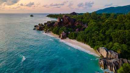 Discover the Tropical Paradise of Anse Source d'Argent Beach in Seychelles © Fokke Baarssen