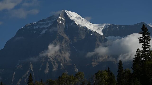 Mountains in the Canadian Rockies