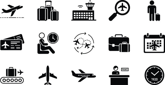Flight Passenger Programm Icon Passenger Icon Images – Browse 418,262 Stock Photos, Vectors, and Video ...