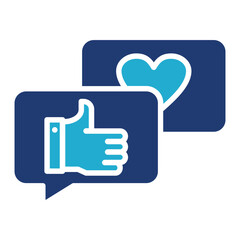 Obraz premium like icon