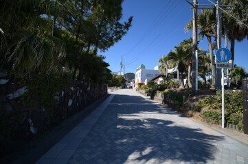 青島の海岸通り