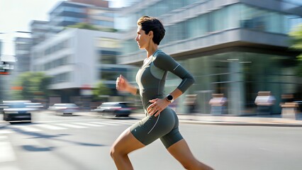 Urban Stride: High-Performance Activewear for City Runners