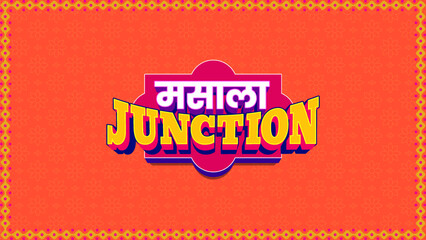 Colourful Indian Restaurant Logo Typography Set &ndash; Desi Food, Cafe & Street Food Branding Designs