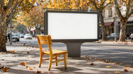 billboard on the street