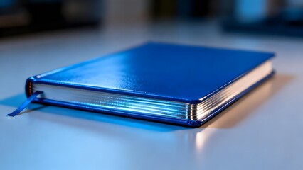 BlueHardcoverNotebook