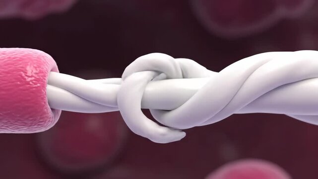 3D Visualization of Schwann Cell Myelinating a Peripheral Nerve Axon