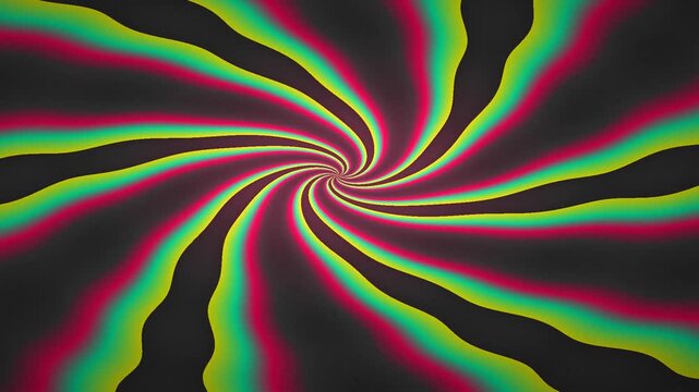 Vibrant, swirling colorful pattern with a spiral effect creating a dynamic visual