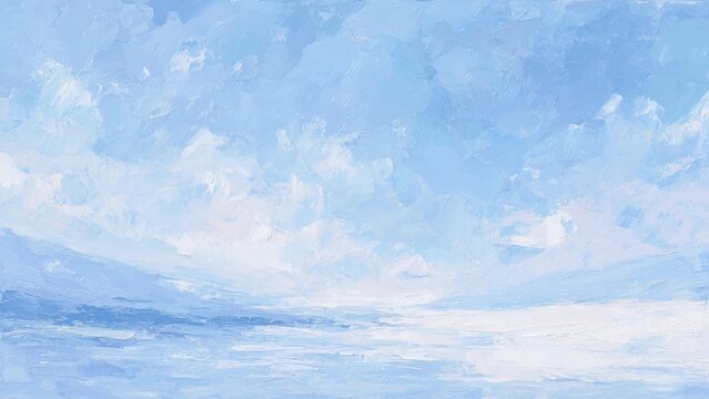 明るく広がる空と海の抽象テクスチャ背景
