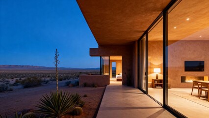 Sustainable Luxury Interior: Desert Villa