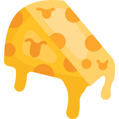 Cheese Flat Icon