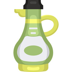 Olive Oil Flat Icon