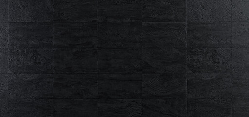 Modern stone and dark concrete wall texture background