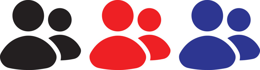 minimal design avatar, profile icon,vector Illustration