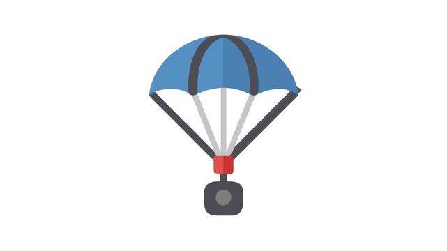  Dynamic Speed Parachute Icon for Workouts.