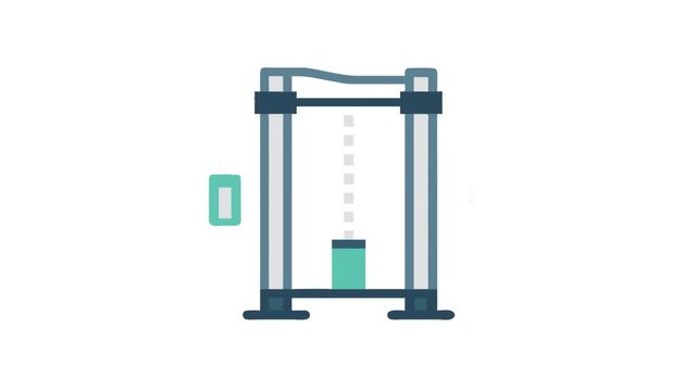  Dynamic Cable Crossover Machine Icon for Workouts.