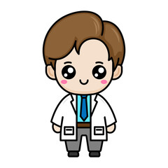 Doctor Cute Character Illustration