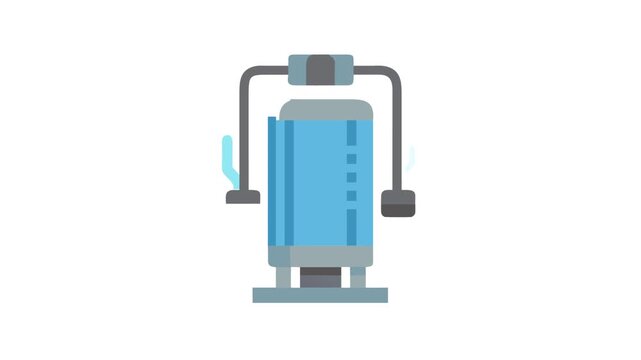  Versatile Pec Deck Machine Icon Design.