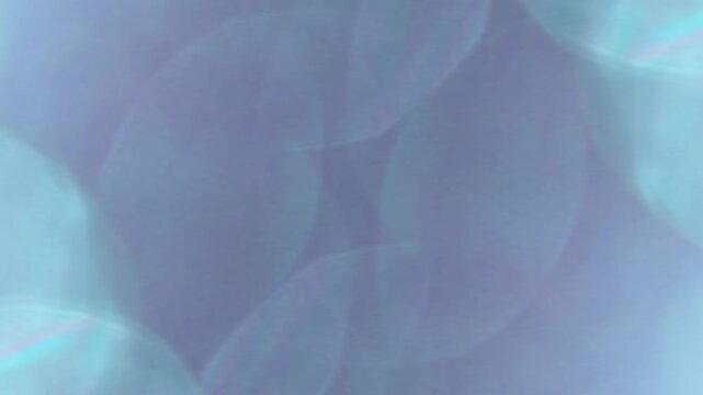 Smooth Optical Bokeh Light Transition, Abstract Blue Gradient with Soft Motion and Light. perfect for corporate presentation