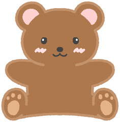 갈색 곰돌이